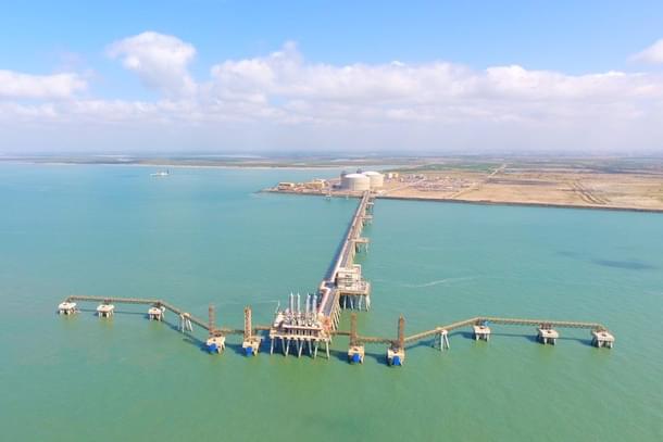 LNG terminal inaugurated by PM Modi (@vijayrupanibjp/Twitter)