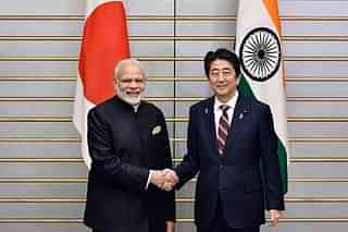 PM Narendra Modi  and his Japanese counterpart Shinzo Abe in Tokyo (FRANCK ROBICHON/AFP/Getty Images)