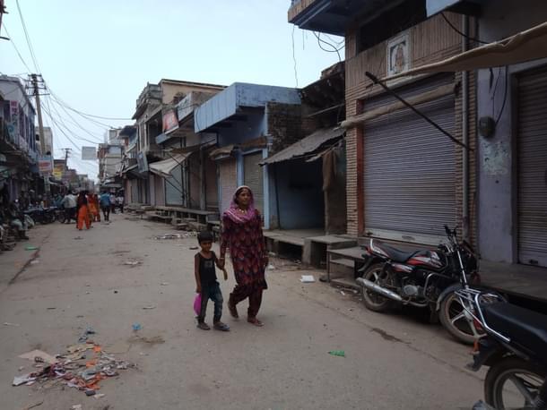 Traders closed the market for a day in protest after 221 cow skins were found