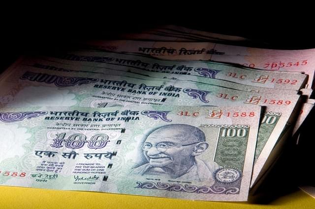 Stock photo of Indian Rupees on January 7, 2010 in New Delhi. (Photo by Rajkumar/Mint via Getty Images)