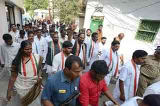Congress rally in Telangana (@INCTelangana/Twitter)