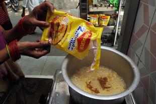Maggi, a brand owned by Nestle (S Burmaula/Hindustan Times via Getty Images)