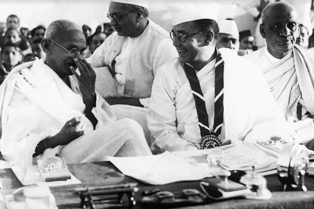 Gandhi, Netaji Subhas Chandra Bose and Sardar Patel