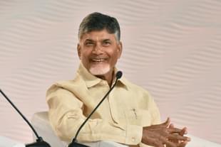 Andhra Pradesh Chief Minister Chandrababu Naidu (Sanjeev Verma/Hindustan Times via Getty Images)