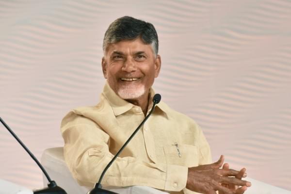 Andhra Pradesh Chief Minister Chandrababu Naidu (Sanjeev Verma/Hindustan Times via Getty Images)