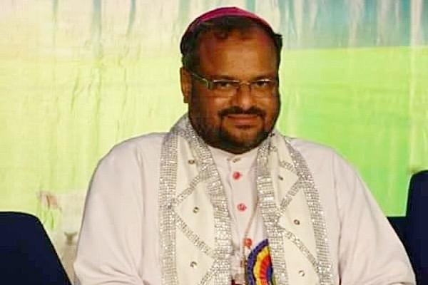 Bishop Franco Mulakkal is accused of repeatedly sexually assaulting a nun (pic via Twitter)