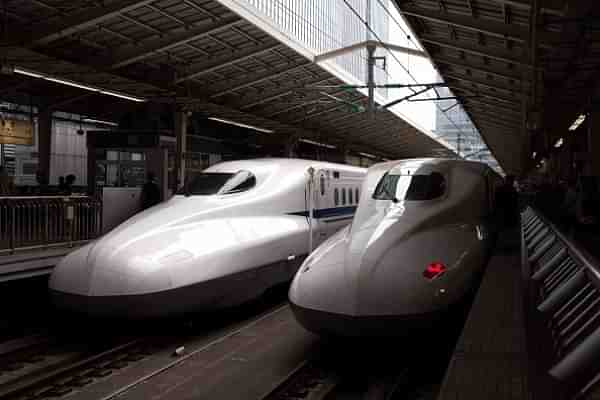  Shinkansen bullet trains at Tokyo Train Station - representative image (Carl Court/Getty Images)
