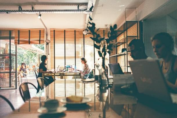 Co-Working Spaces. Photo by <a href="https://unsplash.com/photos/Pd8tLVGx2O4?utm_source=unsplash&utm_medium=referral&utm_content=creditCopyText">Helena Lopes</a> on <a href="https://unsplash.com/search/photos/co-working-space?utm_source=unsplash&utm_medium=referral&utm_content=creditCopyText">Unsplash</a>