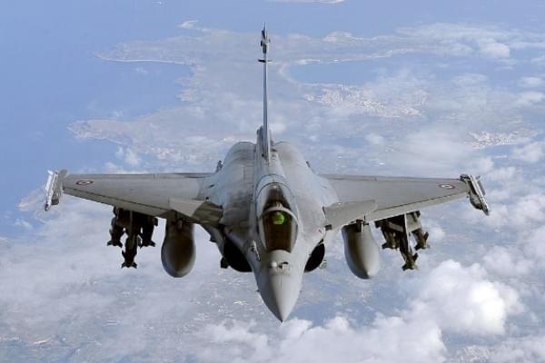 A French Rafale 
fighter jet from the Istres military airbase (GERARD JULIEN/AFP/Getty Images)