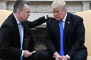 Andrew Brunson and Donald Trump (Pic: FoxNews/Twitter)