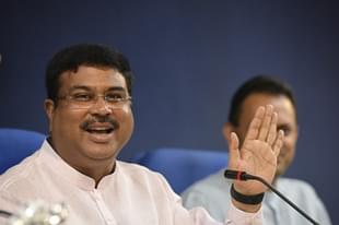 Minister of Petroleum & Natural Gas and Skill Development & Entrepreneurship, Dharmendra Pradhan (Vipin Kumar/ Hindustan Times via Getty Images)