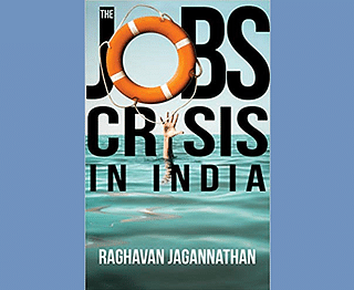 The cover of R Jagannathan’s book&nbsp;<i>The Jobs Crisis In India</i>.