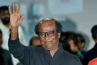 Tamil film actor Rajinikanth.&nbsp; (Milind Shelte/India Today Group/GettyImages)