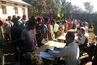People visiting NSK in Kokrajhar to check inclusion in Part Draft NRC. (NRC Updation Assam/Twitter)