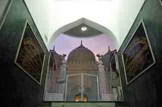 Mosque in Ayodhya (Burhaan Kinu/Hindustan Times)&nbsp;