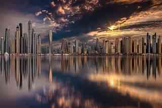 The Dubai skyline (Pic: Karim Nafatni/Twitter)