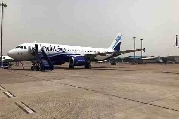 An IndiGo Airlines aircraft (Facebook)