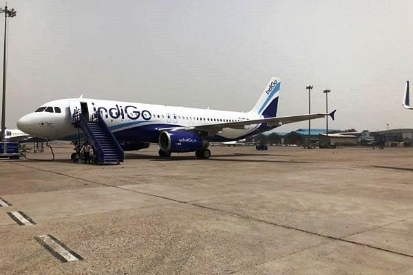 An IndiGo Airlines aircraft (Facebook)
