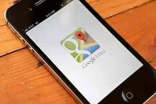 Representative image of Google Maps on a mobile phone. (Photo by Justin Sullivan/Getty Images)