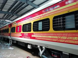 Coaches with improved design at ICF (@manisudhanshu58/Twitter)