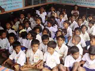 Students of a government school
