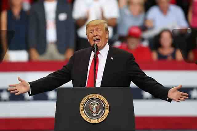 US President Donald Trump. (Joe Raedle/Getty Images)