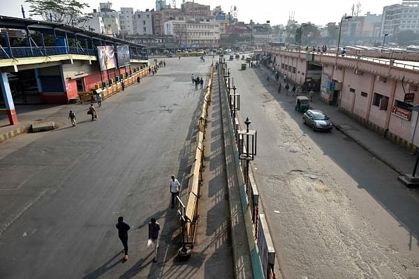 Representative image of a Bengaluru road (Arijit Sen/Hindustan Times via Getty Images)
