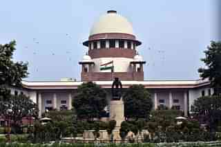 A view of the Supreme Court building in New Delhi (Sonu Mehta/Hindustan Times via Getty Images)
