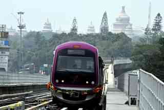 Bengaluru Metro (Photo by Jagdeesh MV/Hindustan Times via Getty Images)