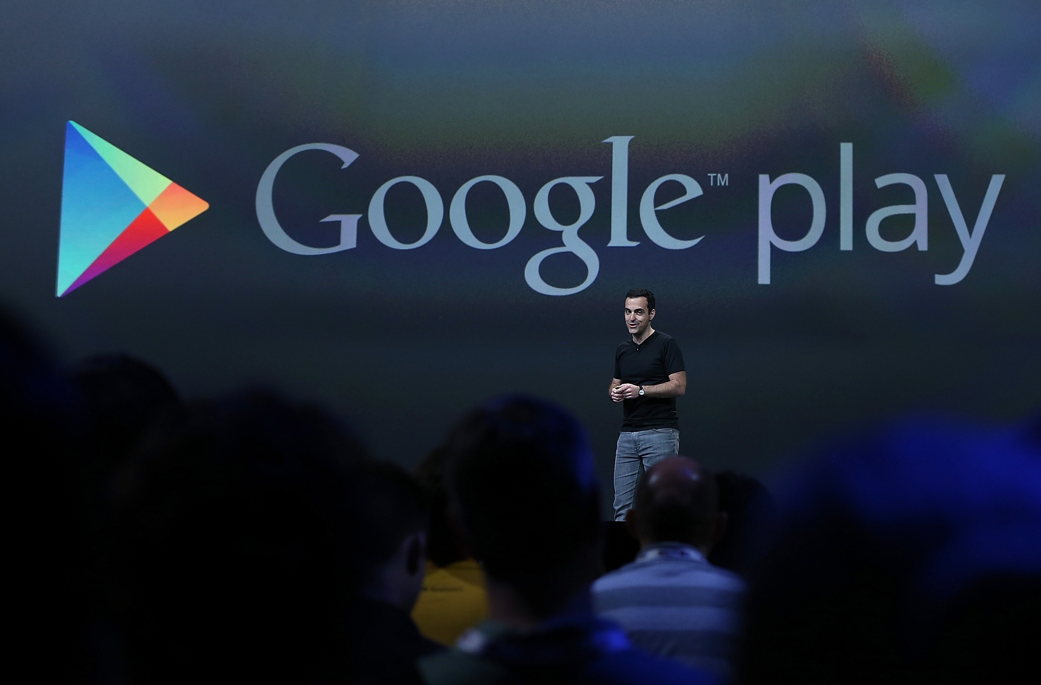 Google Play Store. (Justin Sullivan/Getty Images)