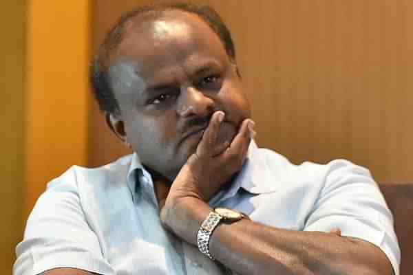 Karnataka Chief Minister H D Kumaraswamy (Arijit Sen/Hindustan Times via Getty Images)