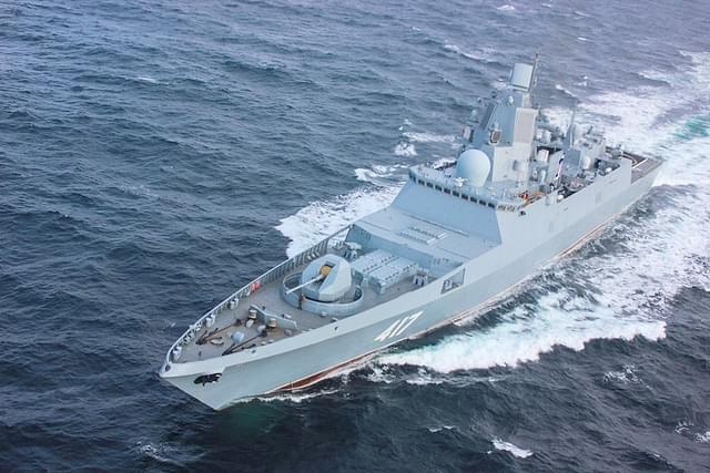 Russian frigate Admiral Gorshkov of the Grigorovich-class. (Wikipedia/Mil.ru)