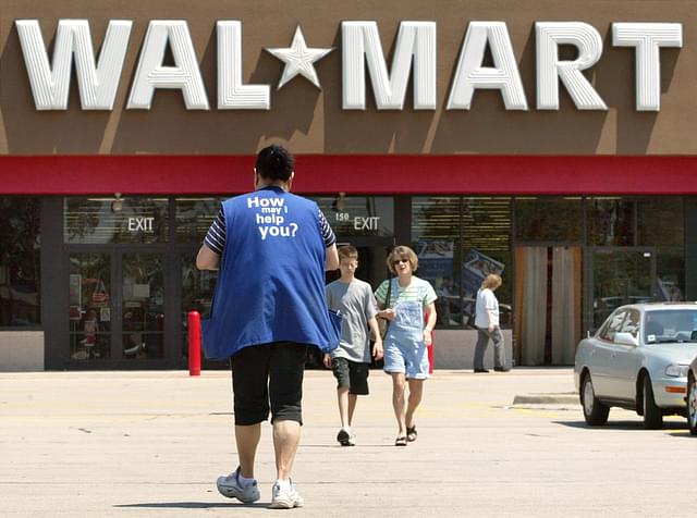 Walmart store. (Tim Boyle/Getty Images)