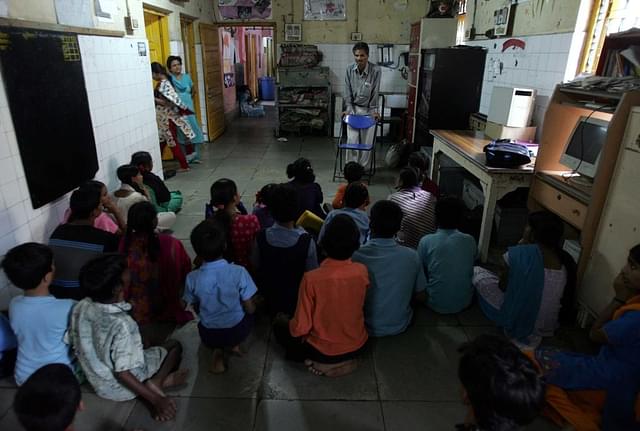 Students at a learning session. (Representative Image) (Photo by Kunal Patil/Hindustan Times via Getty Images)