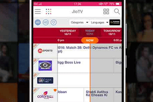 Reliance Jio TV (Source: Official website)