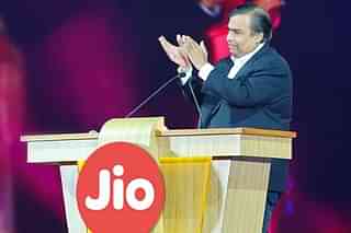 Reliance Industries chairman Mukesh Ambani at a Jio event. (digit.in)