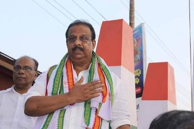 Senior Congress leader from Kerala, K Sudhakaran (Pic: Facebook)