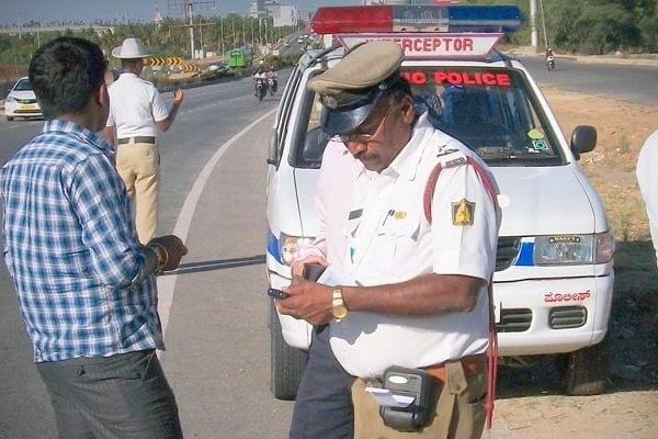 Bengaluru traffic police. (representative picture) (via Twitter)