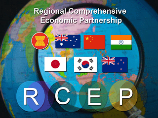 RCEP negotiations are going on between ASEAN+6 countries (Source: Website/ASEAN)