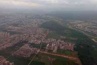 Aerial View of Chandigarh (By Shyamal L. Via Wikimedia Commons)