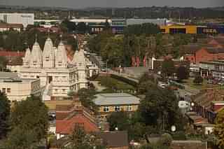 A&nbsp; view of Sri Swaminarayan Temple in London (Oli Scarff/Getty Images)