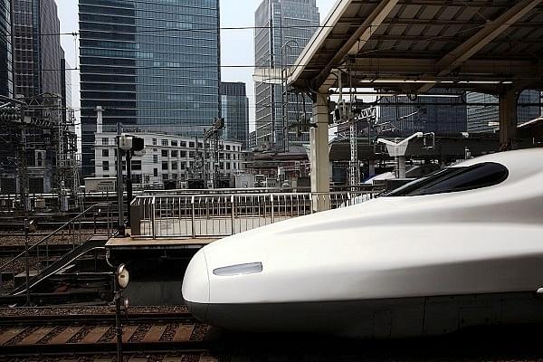 With the first bullet train, which is known as ‘Shinkansen’ in Japan, India will start is shift to an new era of high-speed trains capable of running at 350 kmph.. (representative image) (Carl Court/Getty Images)