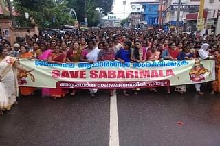 ‘Save Sabarimala’ protests