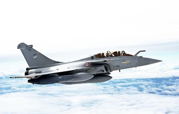 A Rafale fighter jet of the French Air Force. 