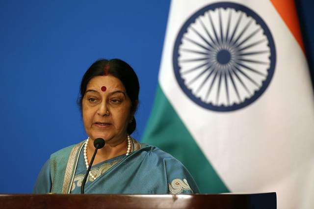  External Affairs Minister Sushma Swaraj. (Wu Hong-Pool/GettyImages)&nbsp;