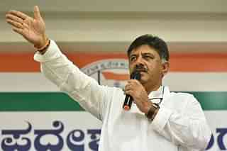  Congress leader D K Shivakumar (Arijit Sen/Hindustan Times via Getty Images)