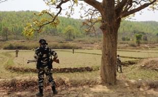 CRPF jawans. (Representative image) (Photo by Subhankar Chakraborty/Hindustan Times via Getty Images)