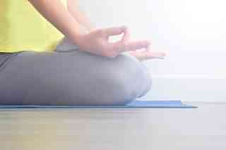 Breathe. Meditate. Practice yoga. 