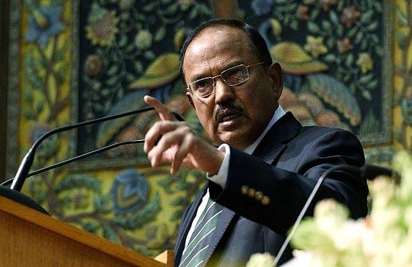 Ajit Doval is the designated special representatives of India for border talks between India and China. (Photo by Mohd Zakir/Hindustan Times via Getty Images)
