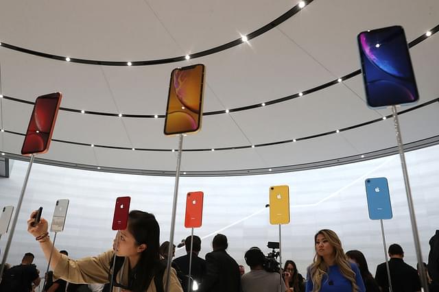 Apple’s iPhone XR. (Justin Sullivan/Getty Images)
